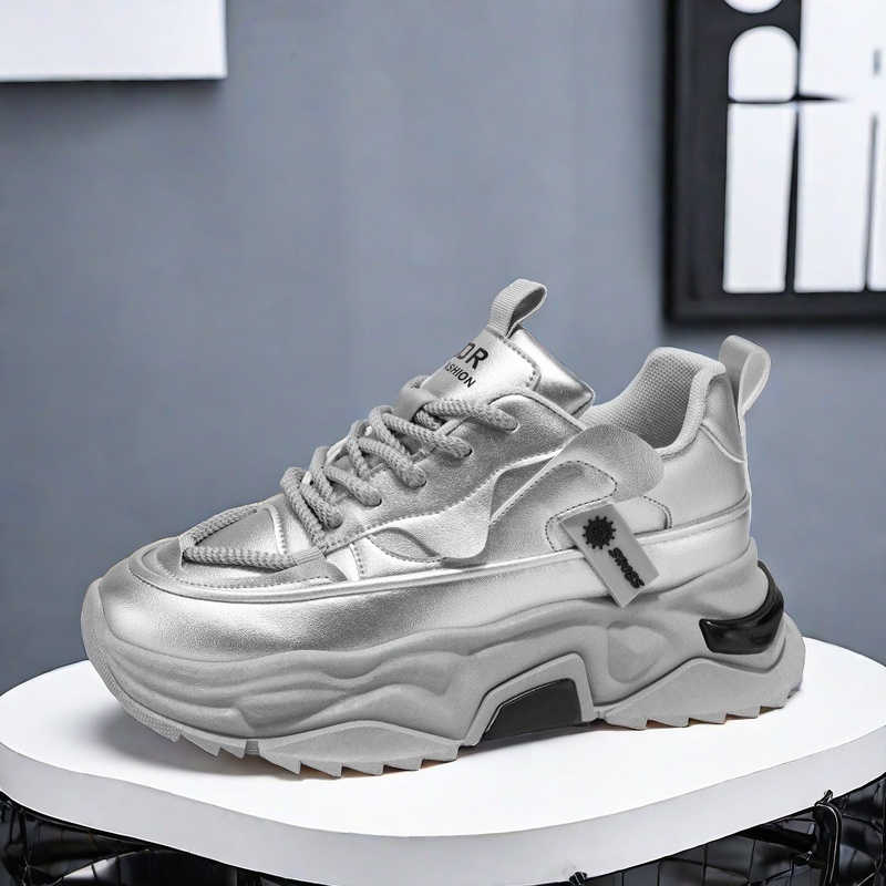 Black Platforme Tennis Man Spo - Men Shoes Runners 评论和价格