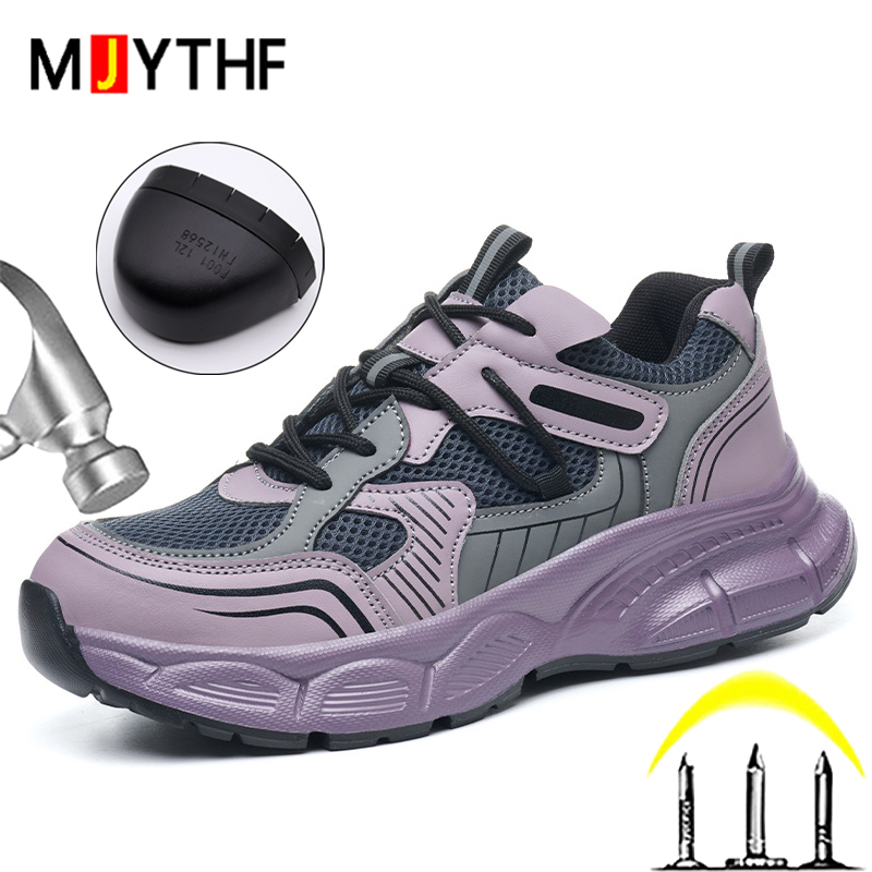 Safety Shoes Women Work Sneake - Work Boot Steel Toe 评论和价格