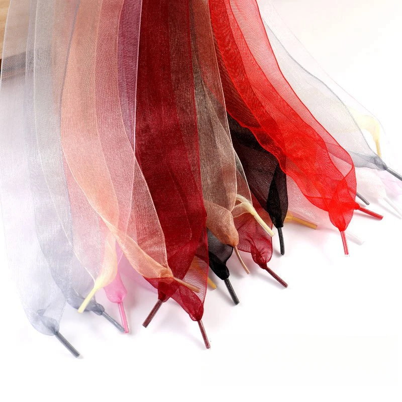 1Pair Colorful Laces 4CM Width - Men Shoes Under 100 评论和价格