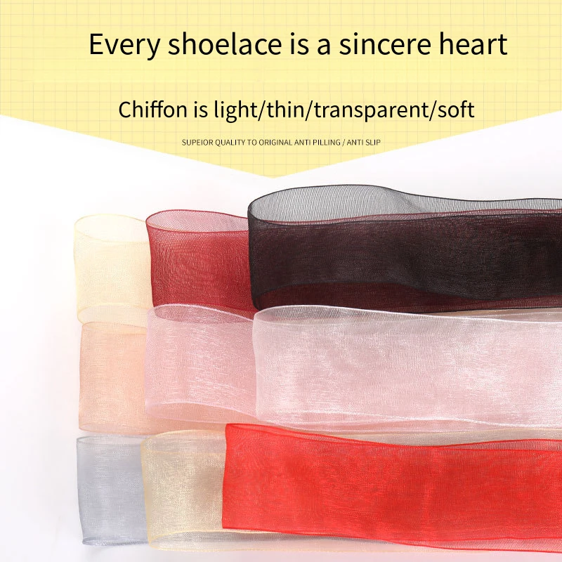 1Pair Colorful Laces 4CM Width - Men Shoes Under 100 评论和价格