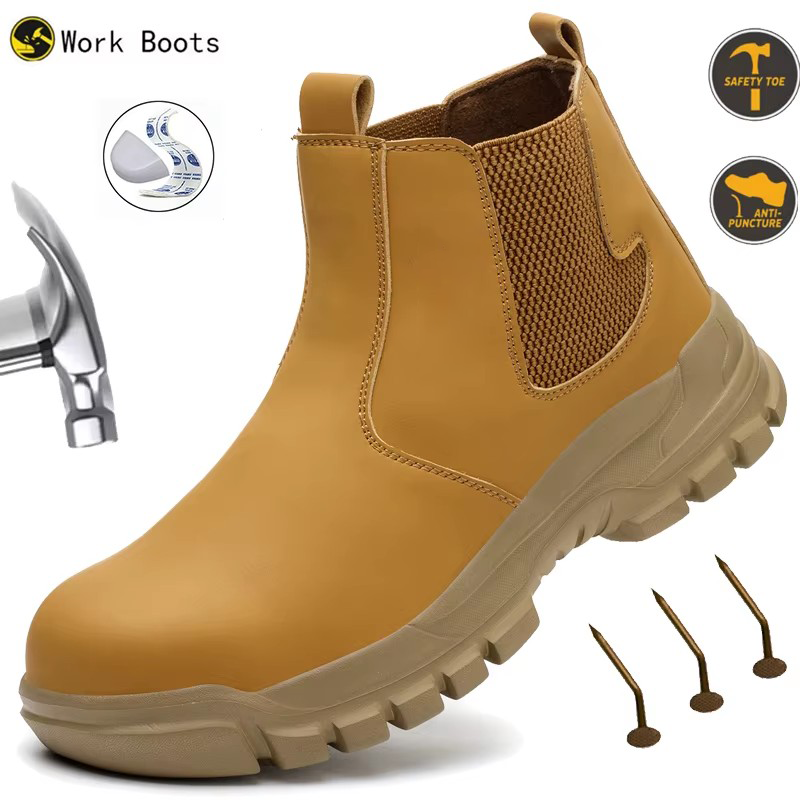 Waterproof Men's Safety Work B - Work Boot Steel Toe 评论和价格
