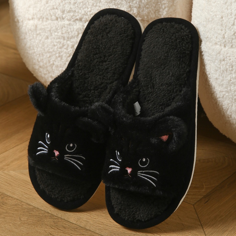 Cute Cat Plush Flip Flops For  - Flip Flop Beach Men 评论和价格