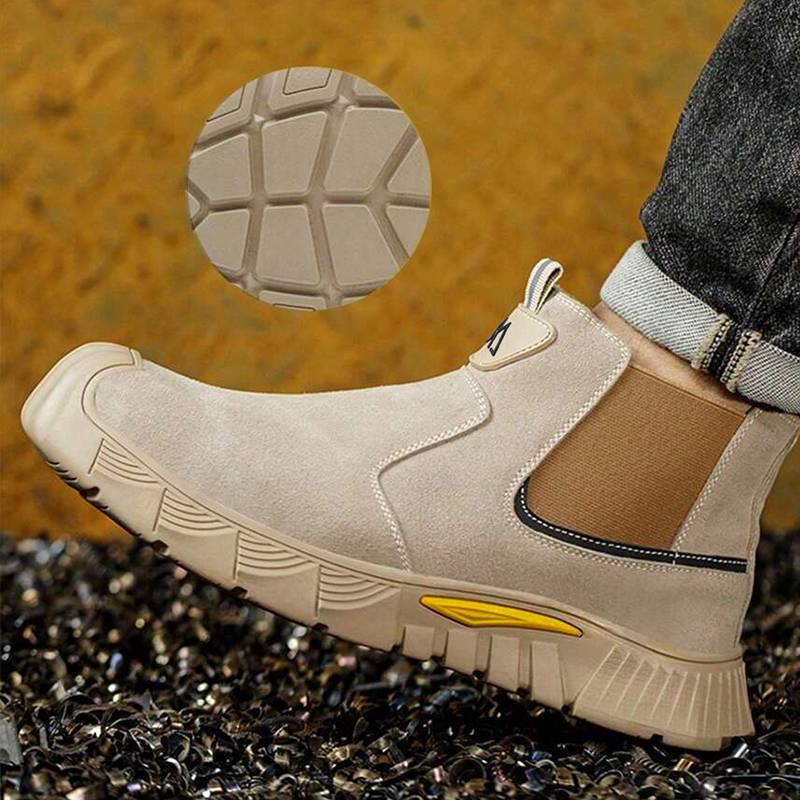 Wear Resistant Durable Steel T - Men'S Shoes With Platform 评论和价格