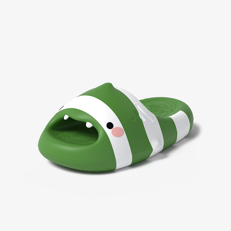 Cute Fish Cartoon Slides Women - Men'S Shoes With Platform 评论和价格