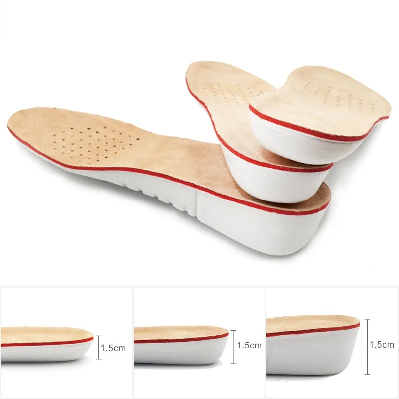 1Pair Height Increase Insole M - Men Shoes Outlet 评论和价格
