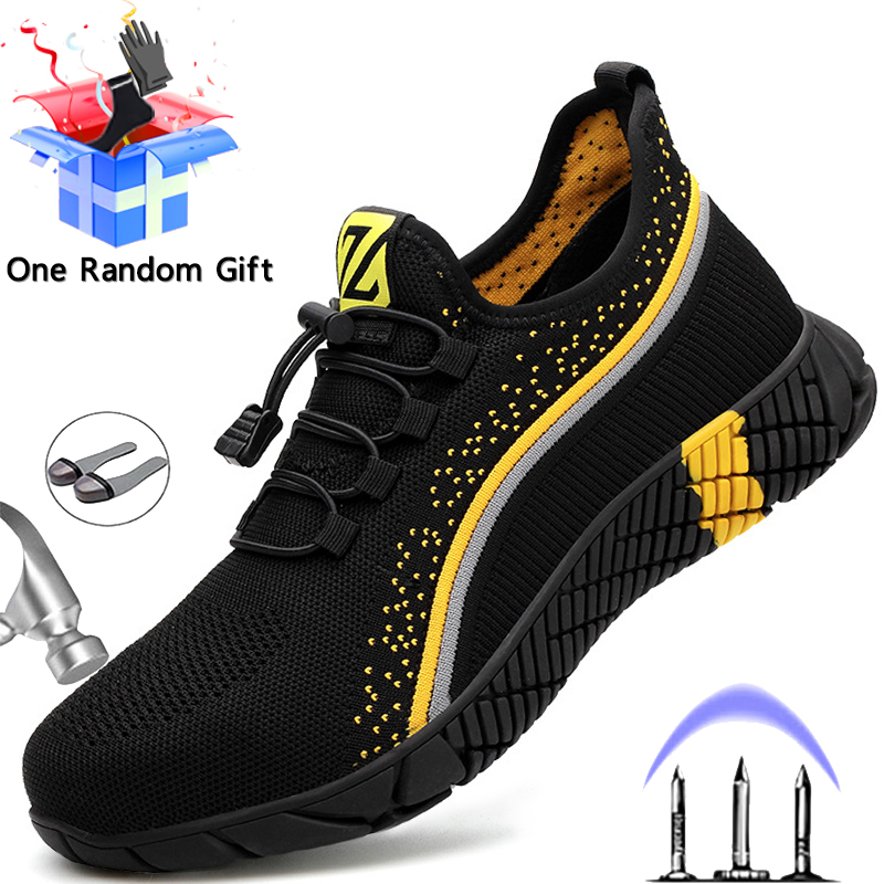 MJYTHF Male Indestructible Sho - Work Boot Steel Toe 评论和价格