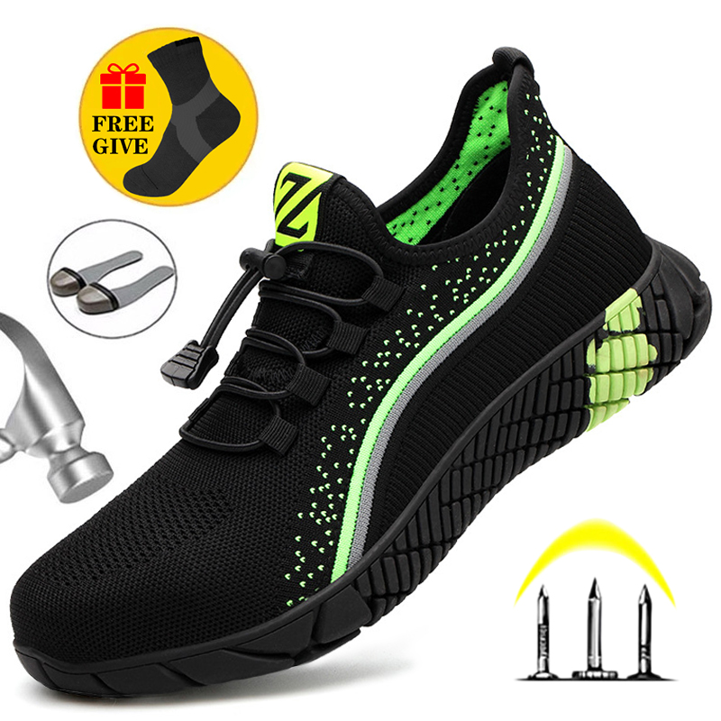 MJYTHF Male Indestructible Sho - Work Boot Steel Toe 评论和价格
