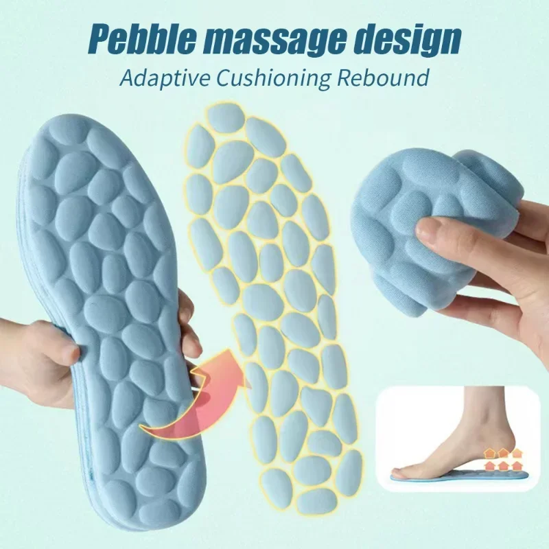 2/4pcs Soft Massage Memory Foa - Men Shoes Runners 评论和价格