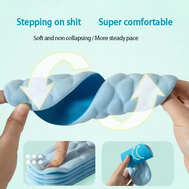 2/4pcs Soft Massage Memory Foa - Men Shoes Runners 评论和价格