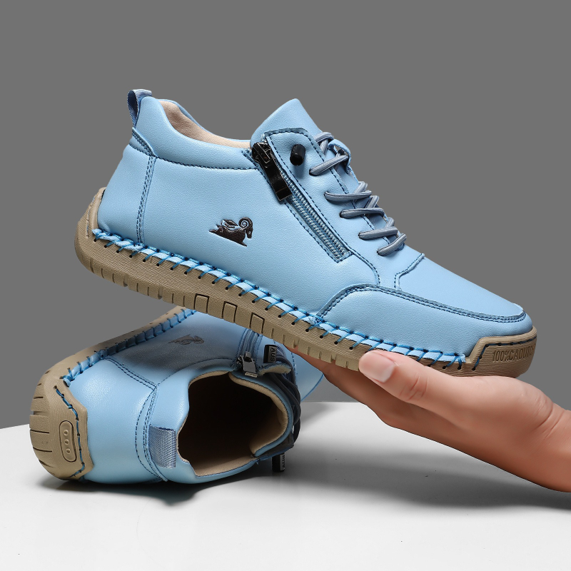 Women's Sneakers Handmade Leat - Men'S Shoes With Platform 评论和价格