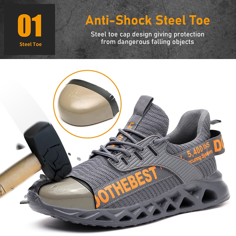 Steel Toe Safety Shoes for Men - Work Boot Steel Toe 评论和价格