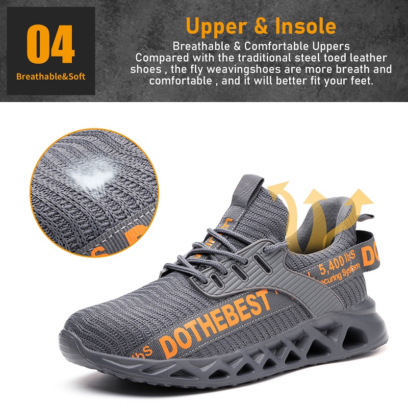 Steel Toe Safety Shoes for Men - Work Boot Steel Toe 评论和价格